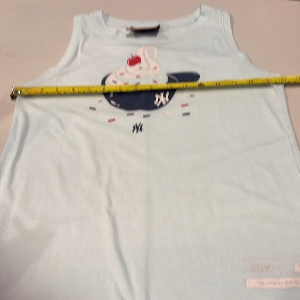 Baseballism - New York Yankees women’s tank top.  Ice cream. Baseball. Small